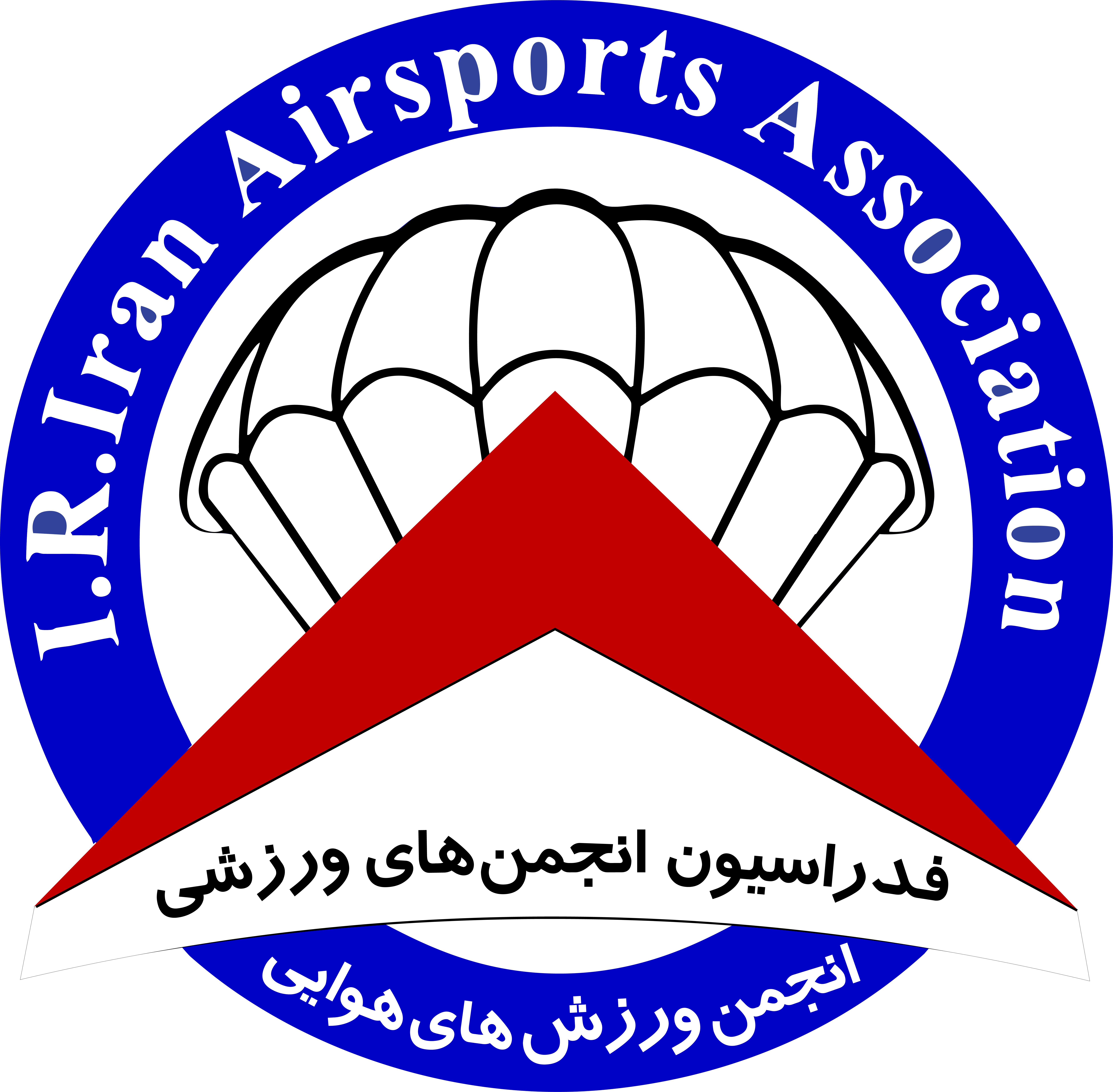 لوگوی انجمن ورزش‌های هوایی ایران